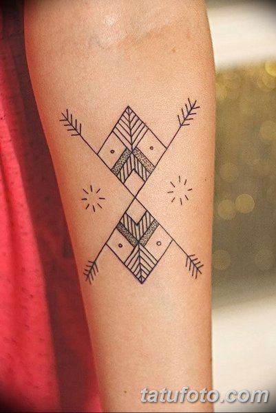 Тату геометрия