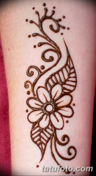 Мехенди хной на руке для начинающих