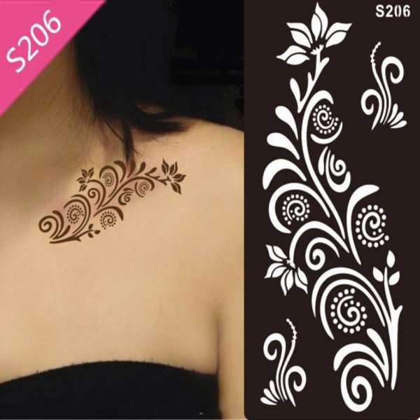 Тату узоры Мандала