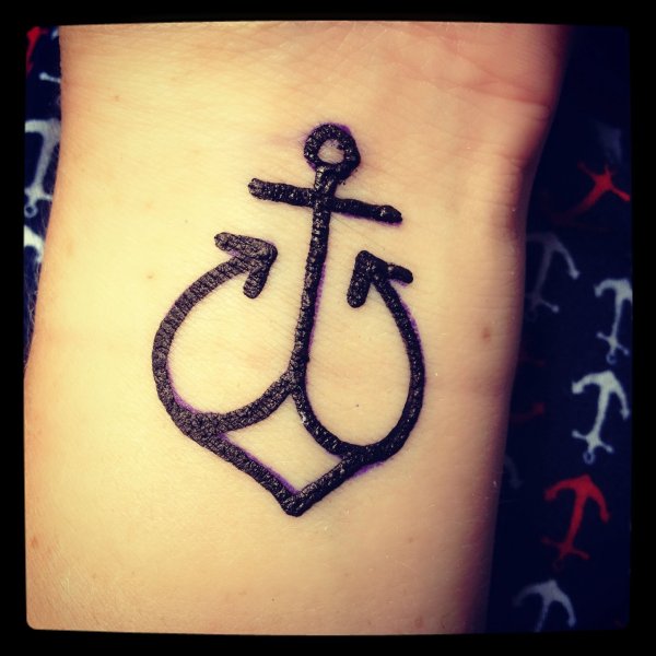 Несложные тату хной для мальчиков