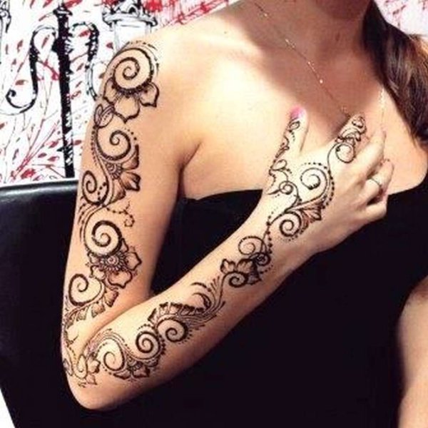 Мехенди на всю руку