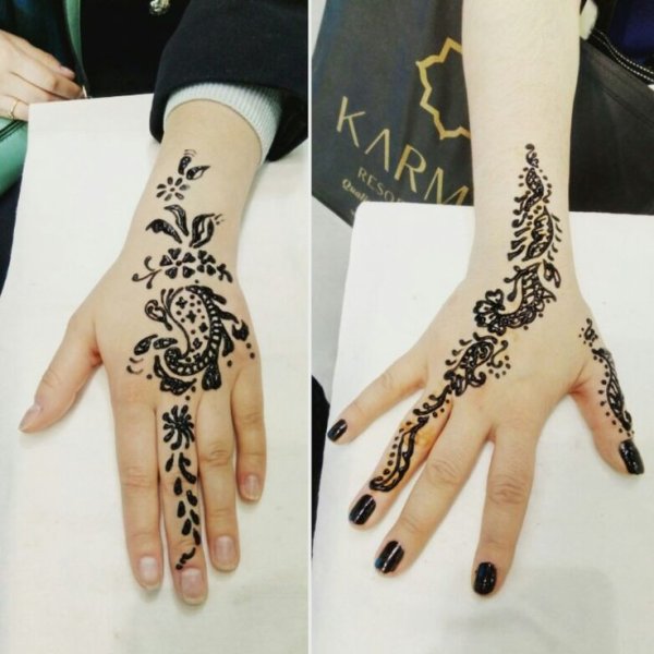 Чёрная хна для тату