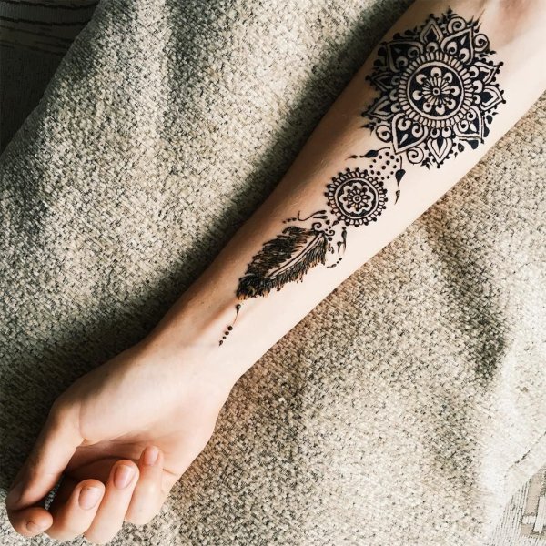 Чёрная хна для тату