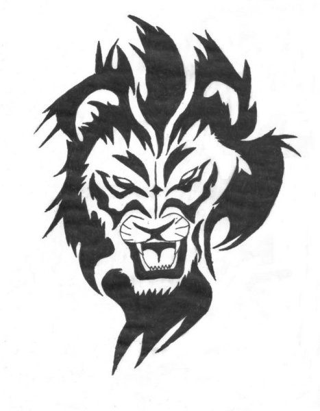 Чёрно-белые Татуировки для мужчин