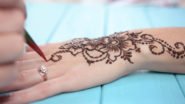 Тату роспись мини