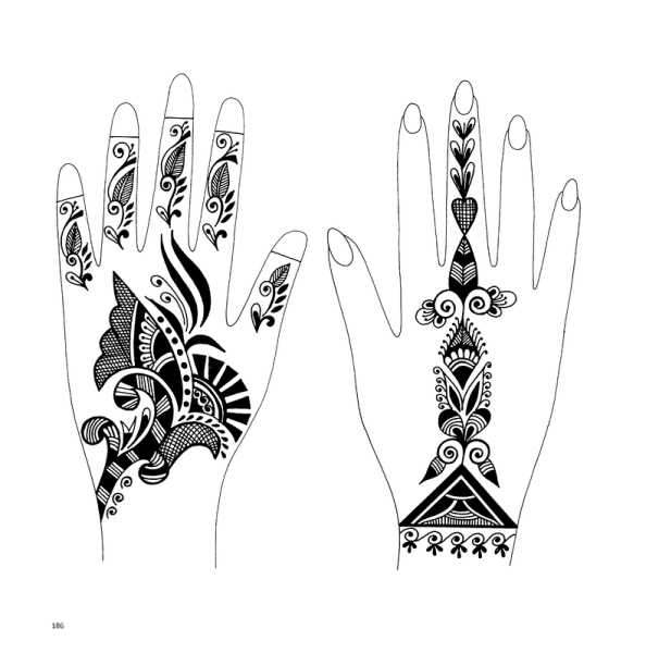 Рисунки хной эскизы