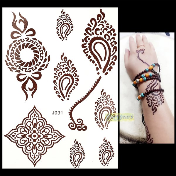 Рисунки хной на ноге легкие маленькие