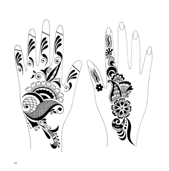 Мехенди на руке эскизы