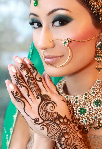 Роспись хной Индия