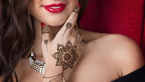 Украшения восточные на теле