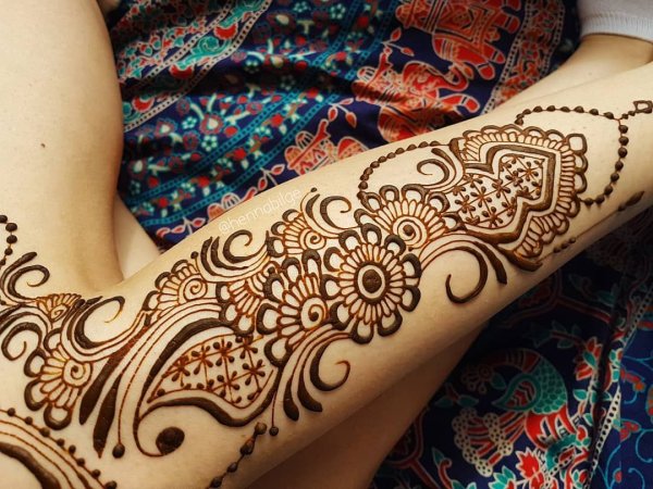 Мехенди на всю руку
