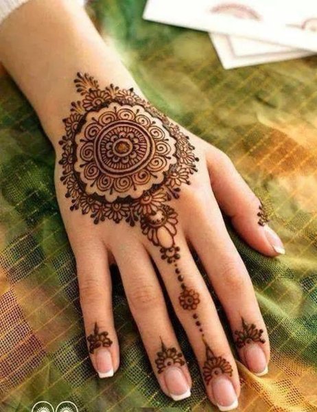 Роспись хной мехенди
