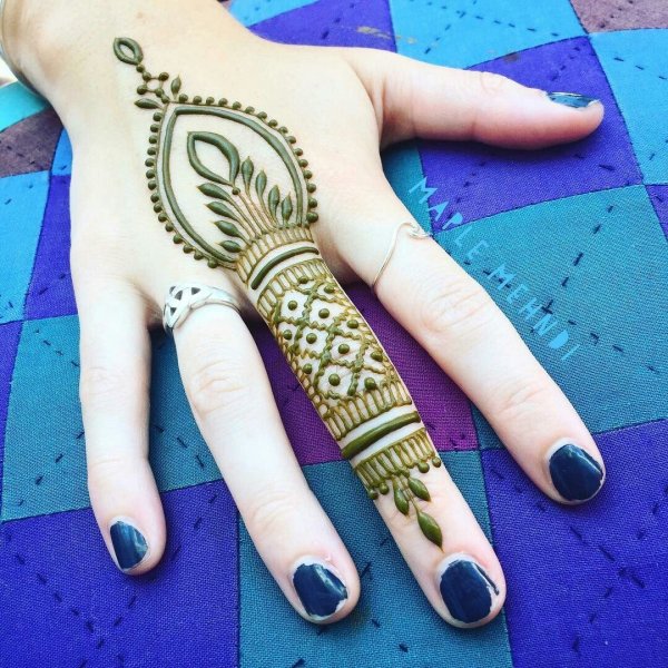Мехенди кольца