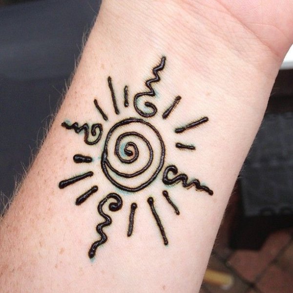 Мехенди марокканский стиль