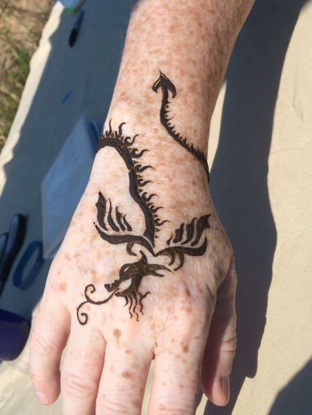 Мехенди Скорпион