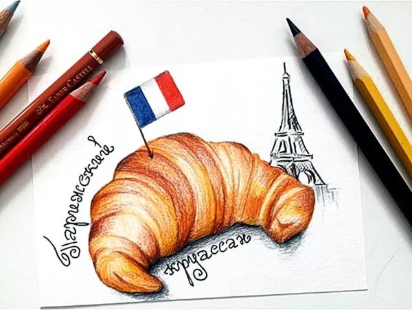 Большие рисунки маркерами