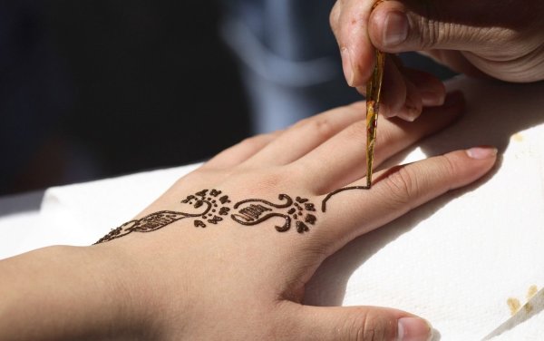 Временные тату из хны