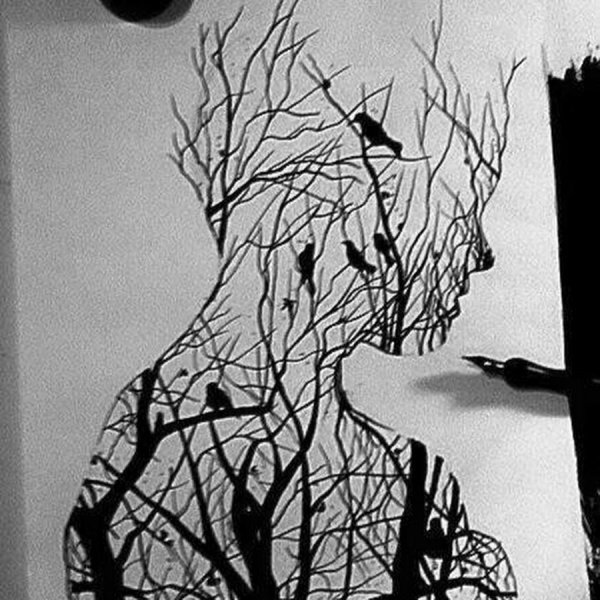 Идеи для рисунков тушью