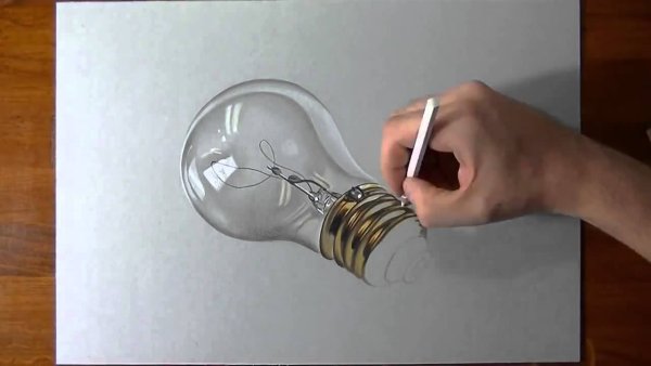 Лампочка бумага