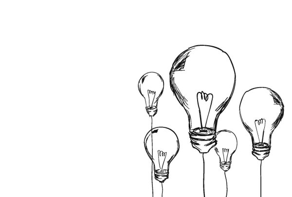 Лампочка эскиз