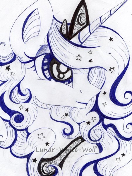 Пони рисунки ручкой