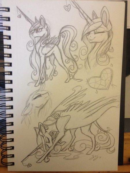 Пони рисунки ручкой