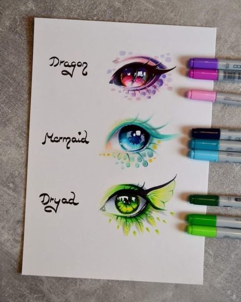 Идеи для рисунков фломастерами