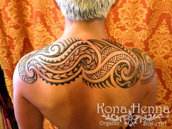 Роспись хной мужские