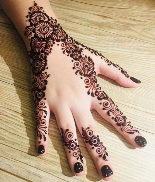 Мехенди на руках е