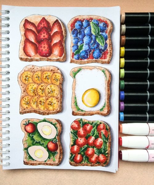 Еда для рисования