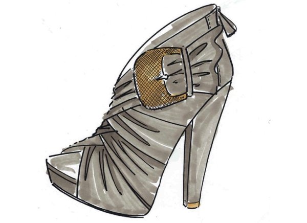 Туфли скетч