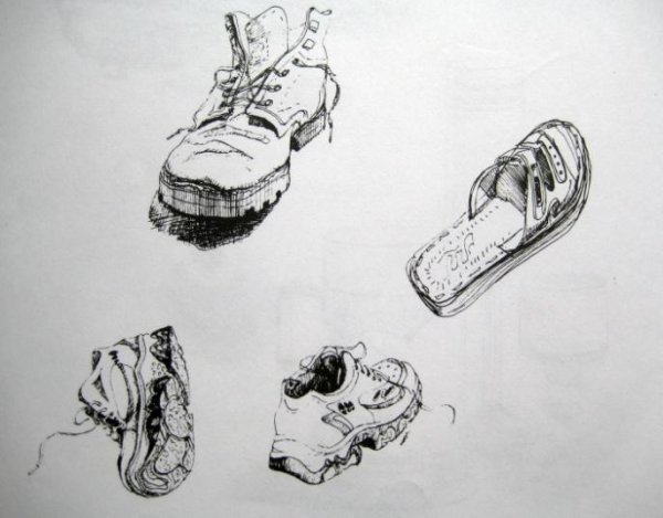 Быстрые зарисовки предметов