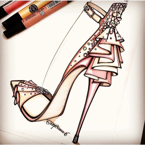 Туфли скетч