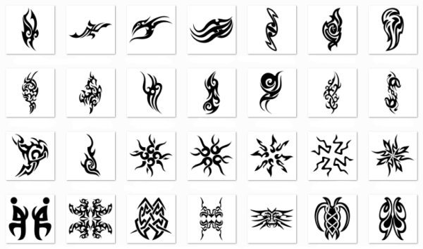 Самые простые тату для мужчин