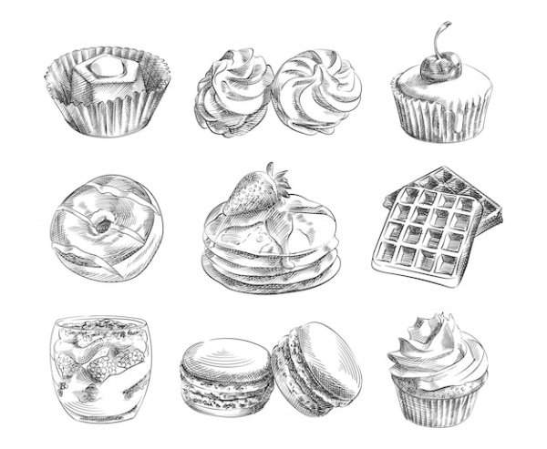 Сладости скетч