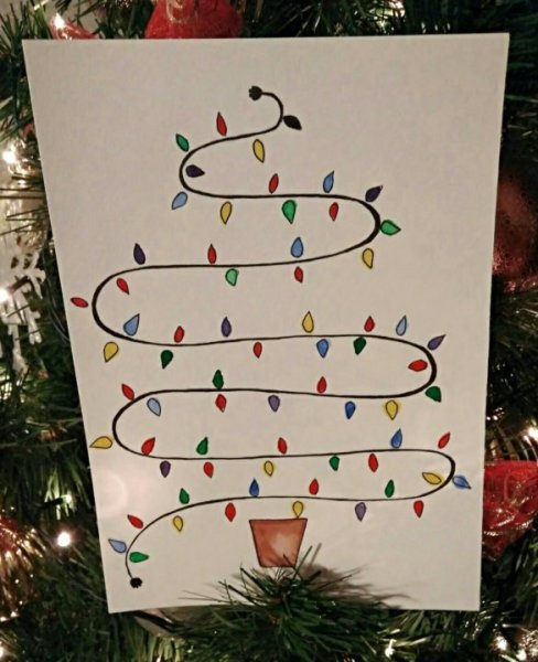 Идеи для рисования на новый год