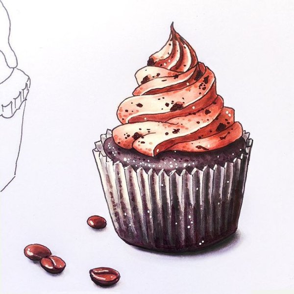 Сладости для скетчбука