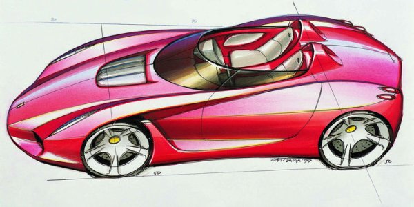 Рисунки маркерами Тачки