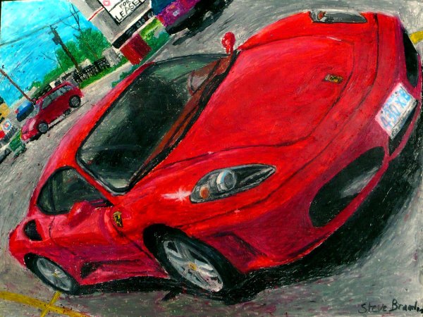 Автомобиль пастель