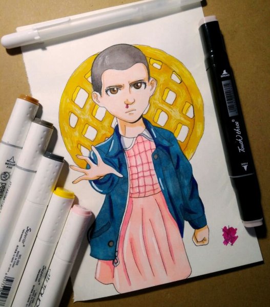 Одиннадцать из очень странных дел для срисовки