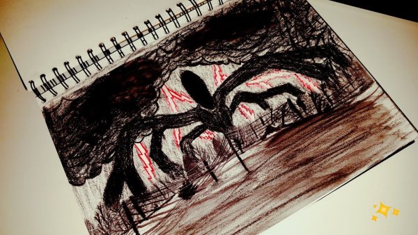 Монстры нарисованные красками