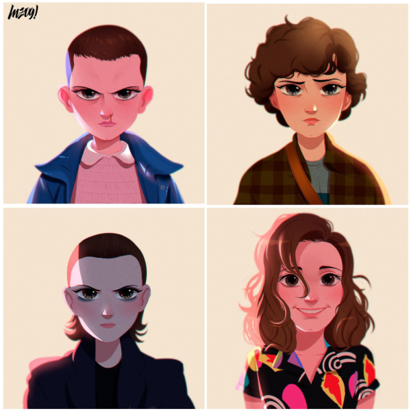 Очень странные дела Eleven Art