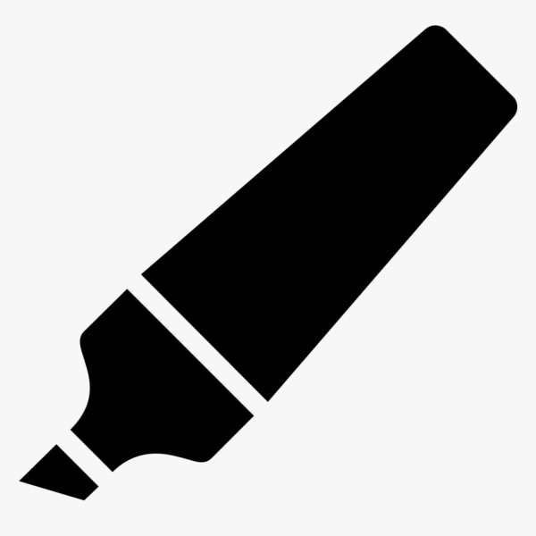 Рисунки обведëные маркером