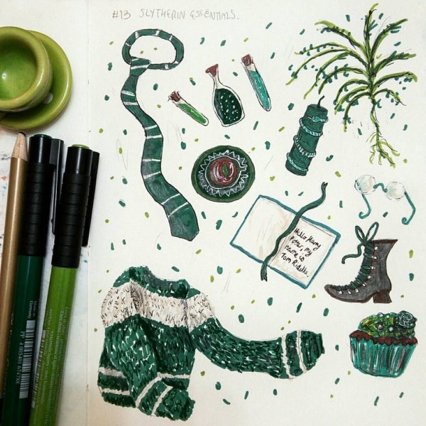 Инктобер Гарри Поттер