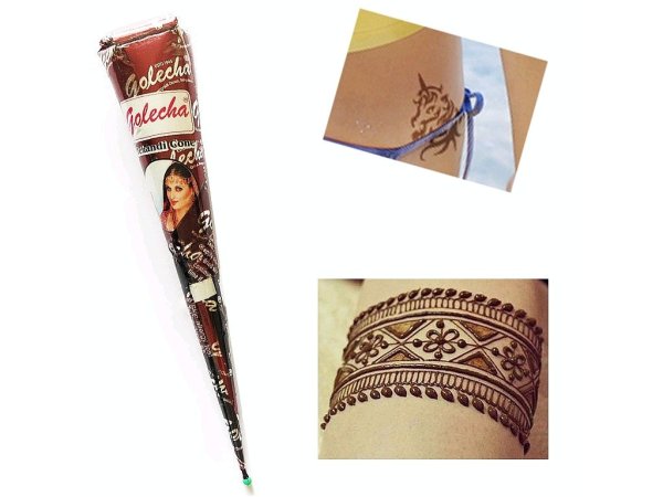 Рисунки хной на теле