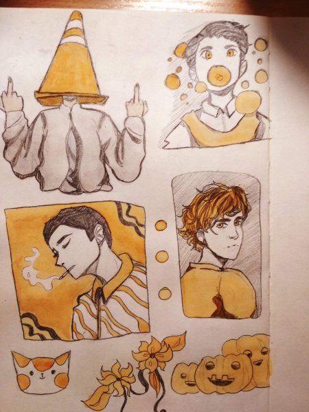 Рисунки для скетчбука парни