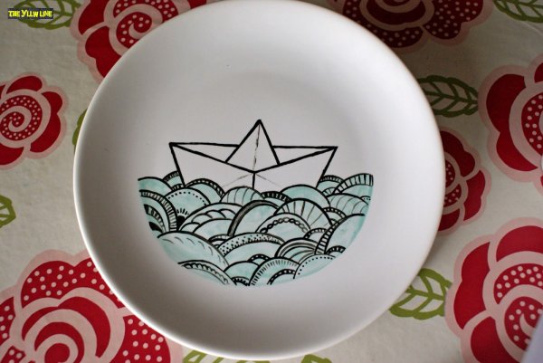 Деколь для керамики своими руками