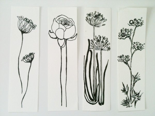 Стилизация цветов в графике лёгкий