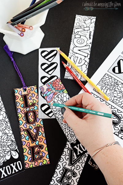 Рисунки для закладок маркерами