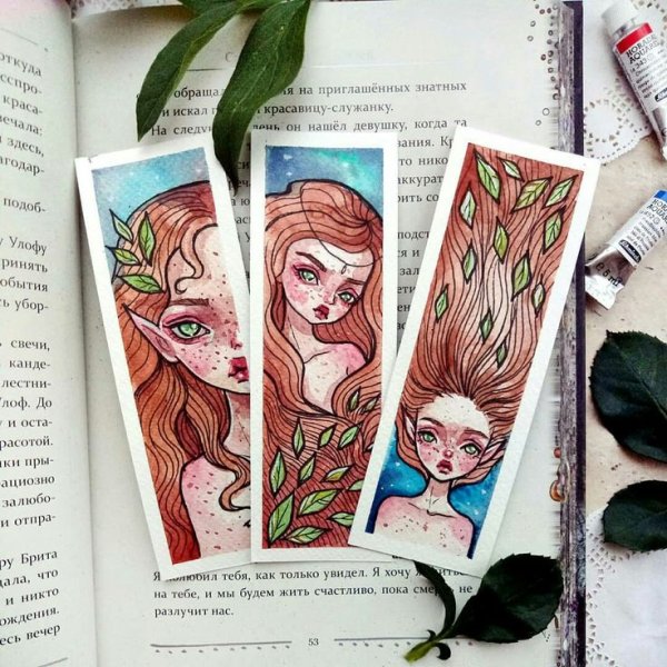 Идеи для закладок рисунки